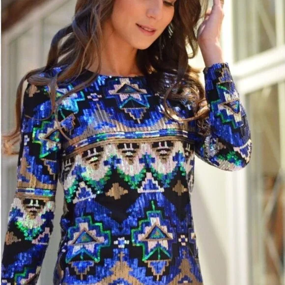 Gorgeous Sparkly Mini Dress by Zara - Picture 1 of 13